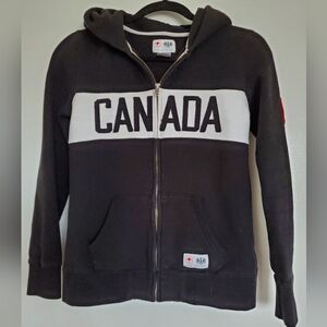 Hudson's Bay "Canada" Zip-Up Hoodie